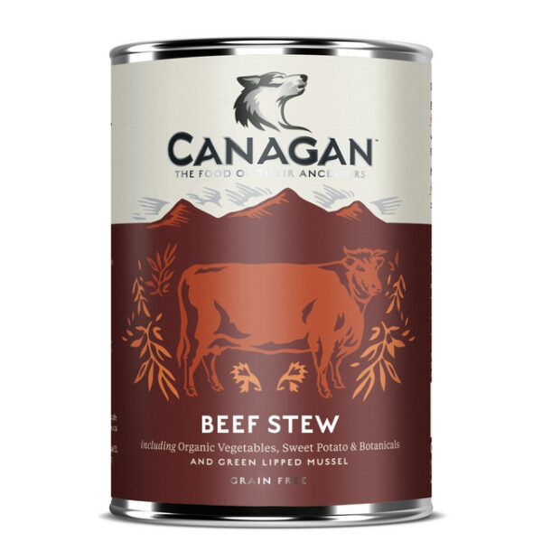 Canagan Wet Dog Food Beef Stew 400g