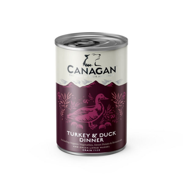 Canagan Wet Dog Food Turkey & Duck 400g