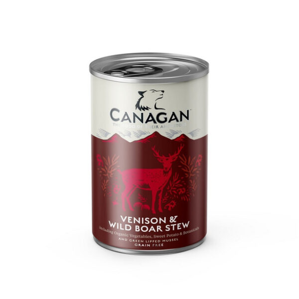 Canagan Wet Dog Food Venison & Wild Boar 400g