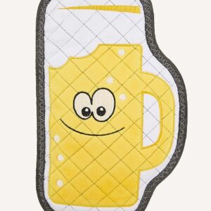 Joyhound Rip Roarin' Tough Beer Dog Toy - Squeaker