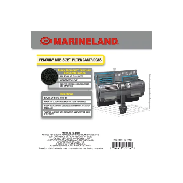 Marineland® Penguin Rite Size C Power Filter Cartridges - Image 2