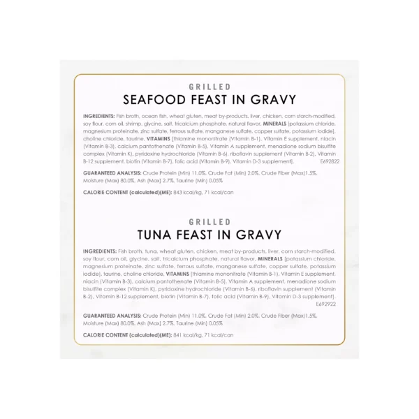 Fancy Feast® All Life Stages Cat Wet Food - Seafood, Variety Pack, 24 CT, 72 OZ - Image 2