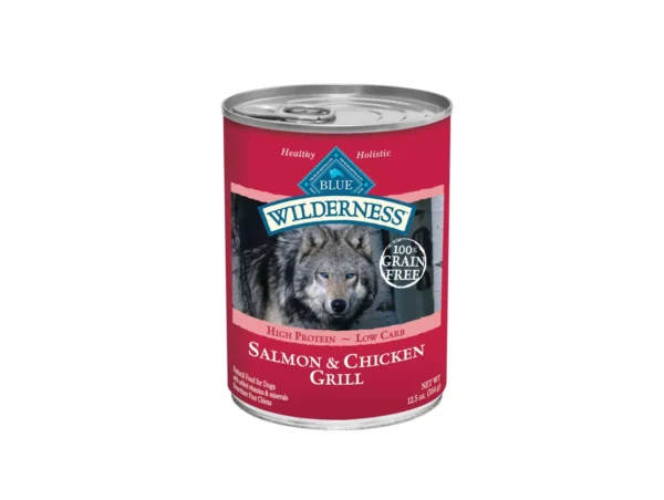 Blue Buffalo® Wilderness™ Adult Wet Dog Food - Grain Free, Salmon & Chicken, 12.5 oz
