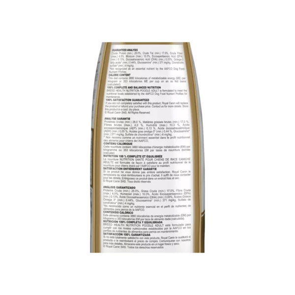 Royal Canin® Breed Health Nutrition® Poodle Breed Specific Adult Dog Dry Food - Image 3