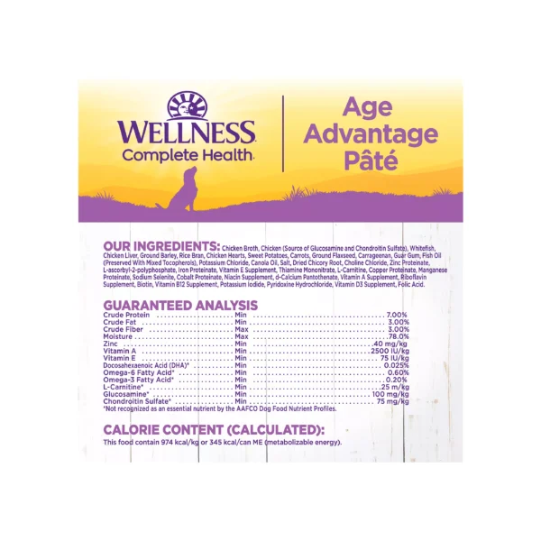 Wellness® Complete Health Senior Wet Dog Food - Natural - Image 4