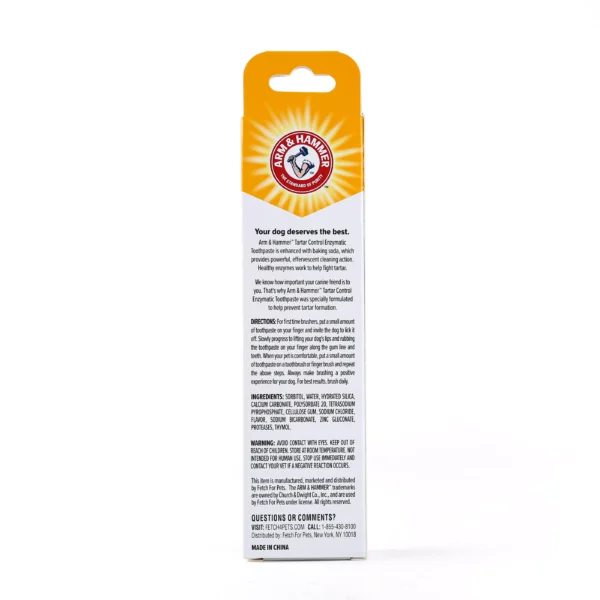 Arm & Hammer Tartar Control Enzymatic Dog Toothpaste - Beef - Image 3