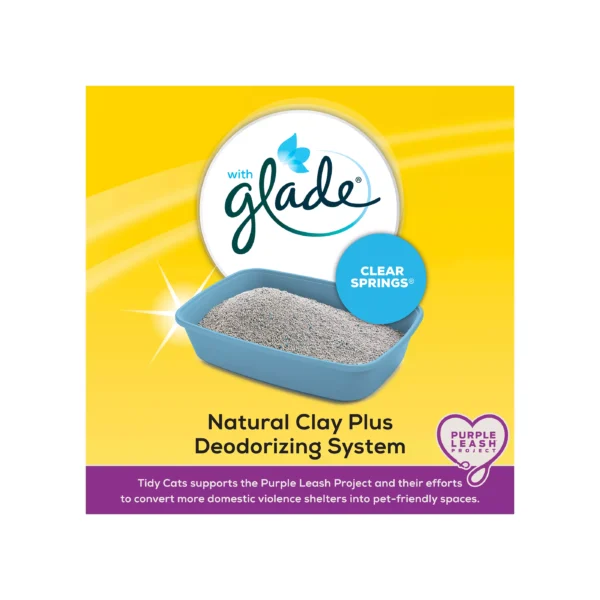 Purina® Tidy Cats® With Glade Tough Odor Solutions Clumping Multi-Cat Clay Cat Litter - Scented - Image 4