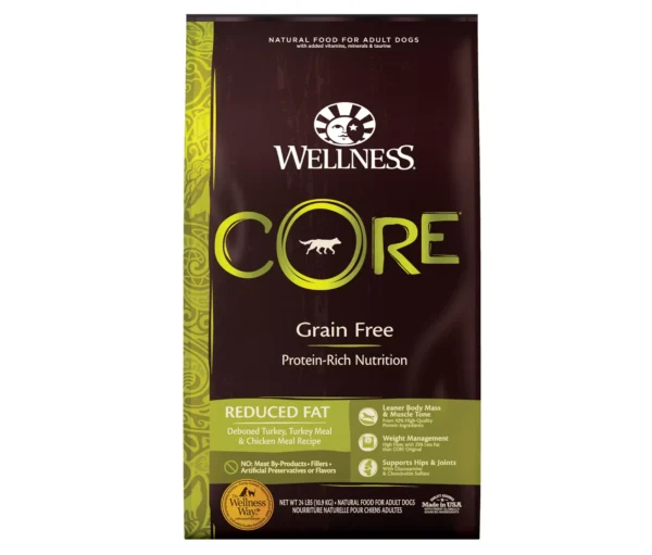 Wellness® CORE® Reduced Fat Adult Dry Dog Food - Natural, Grain Free