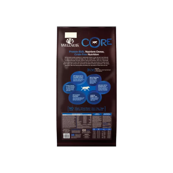 Wellness® CORE® Large Breed Adult Dry Dog Food - Natural, Grain Free - Image 2