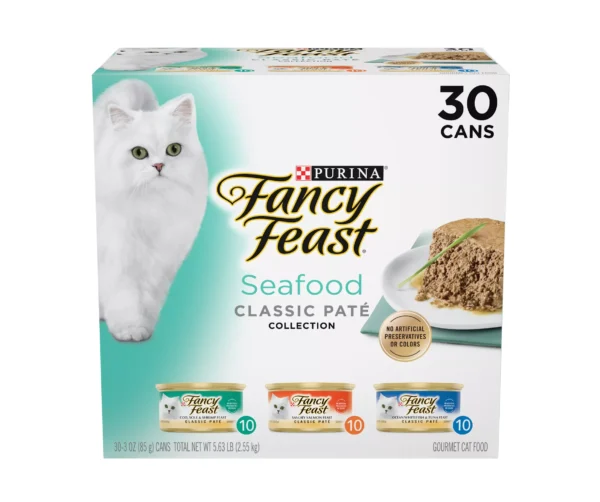 Fancy Feast® All Life Stages Cat Wet Food - Variety Pack, 30 CT, 90 OZ
