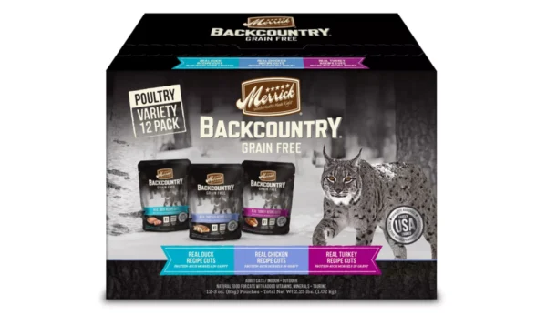 Merrick® Backcountry® Adult Wet Cat Food - Variety Pack, 12 CT, 36 OZ