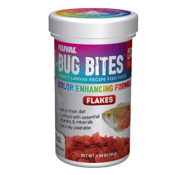 Fluval® Bug Bites Color Enhancing Flakes