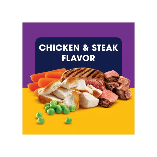 Pedigree® Tender Bites Adult Dry Dog Food - Chicken & Steak - Image 3