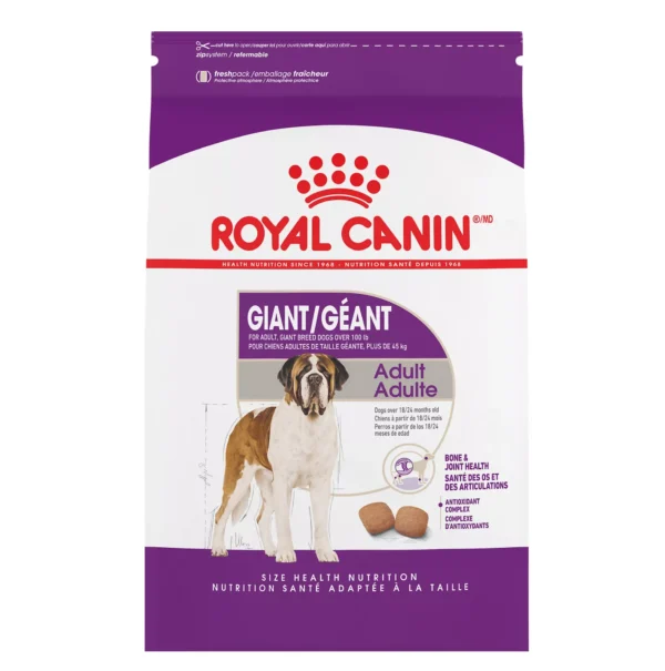 Royal Canin Size Health Nutrition Giant Breed Adult Dog Dry Food - 30 lb