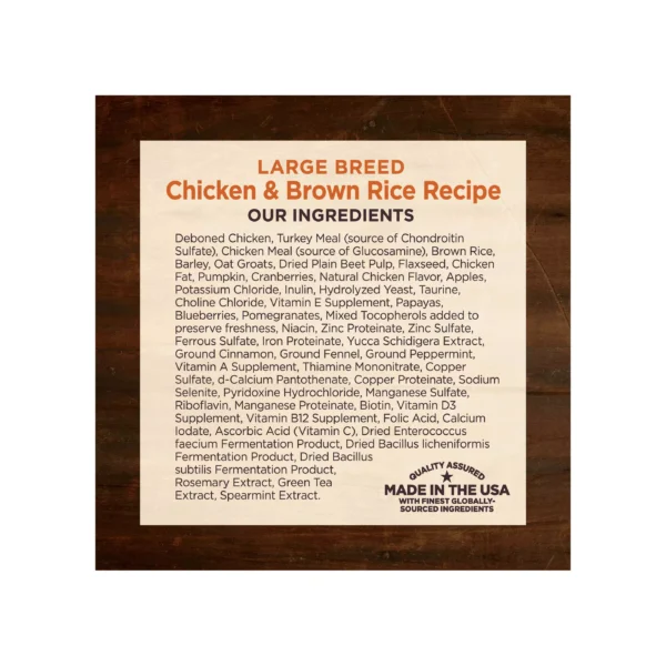Wellness Core Digestive Health Large Breed Adult Dry Dog Food - Chicken & Brown Rice - Image 4