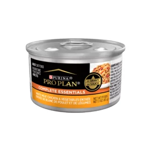 Purina Pro Plan Complete Essentials Adult Wet Cat Food - Antioxidants, High-Protein, in Gravy, 3 Oz