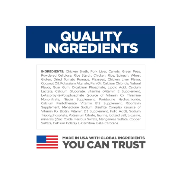 Hill's® Science Diet® Perfect Weight Adult Wet Dog Food - Vegetable & Chicken Stew, 12.5 oz - Image 2