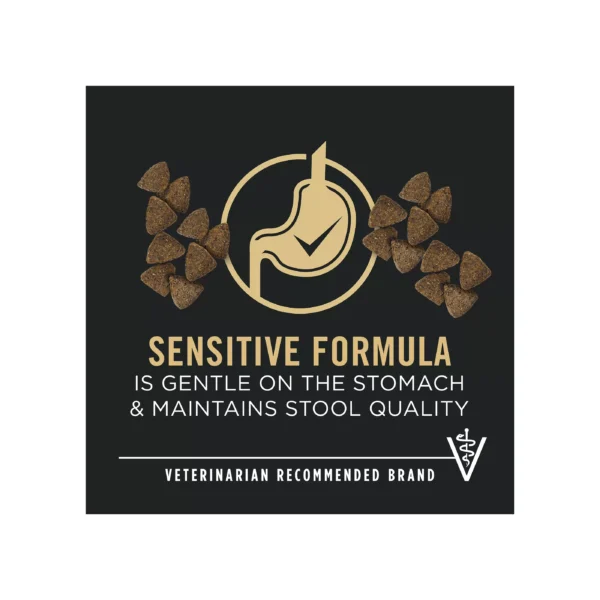 Purina Pro Plan Sensitive Skin & Stomach Adult Dry Dog Food - Lamb & Oat Meal - Image 3