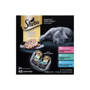 Sheba® Perfect Portions Adult Wet Cat Food - Cuts in Gravy, Variety Pack, 24 CT, 63.4 OZ
