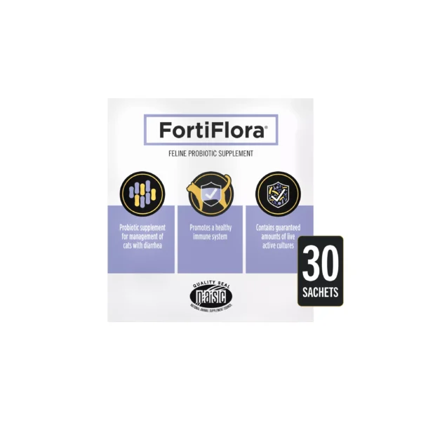 Purina Pro Plan FortiFlora Probiotic for Cats – 30 Ct - Image 2