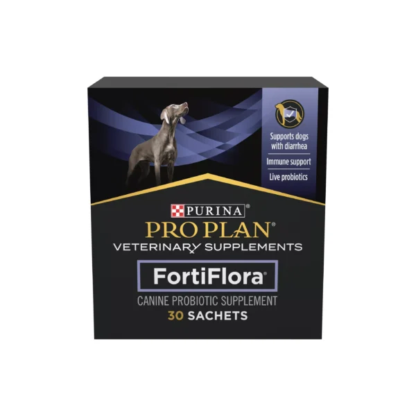 Purina® Pro Plan® Veterinary Supplements FortiFlora-Probiotic Powder Supplement for Dogs - 30 Count