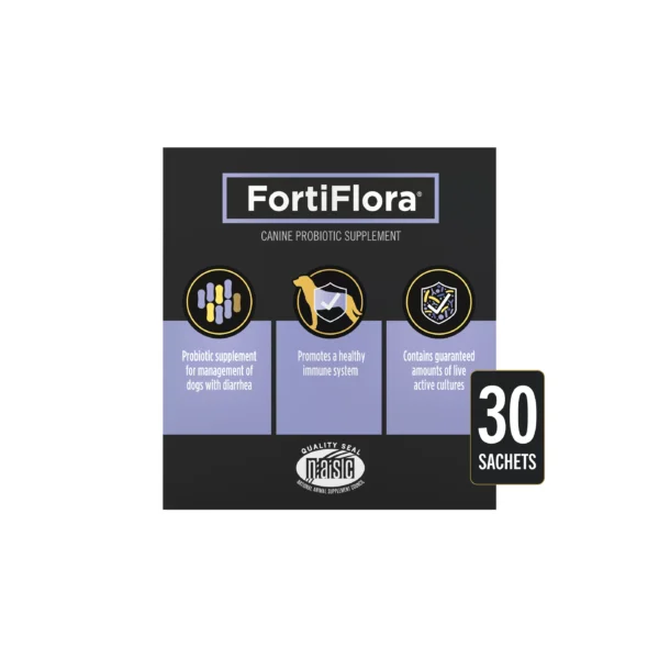 Purina® Pro Plan® Veterinary Supplements FortiFlora-Probiotic Powder Supplement for Dogs - 30 Count - Image 2