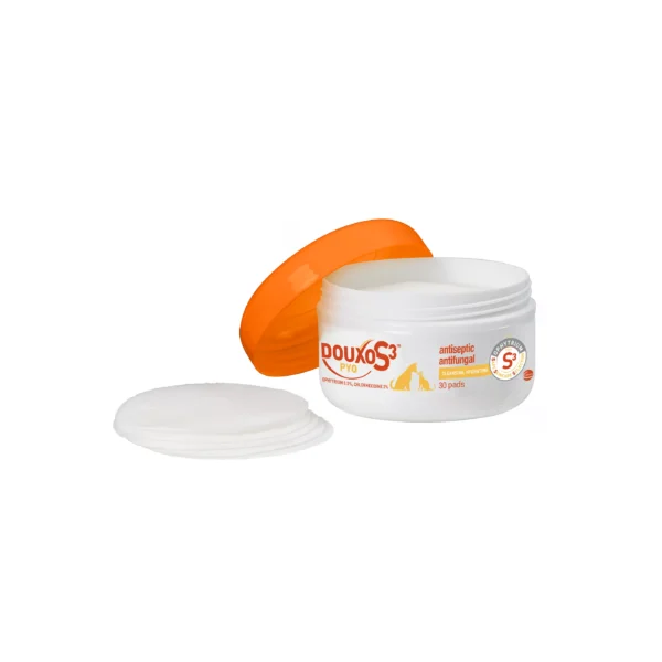 Douxo S3 Chlorhexidine Antiseptic Antifungal Cleansing Pads - 30 Ct - Image 2