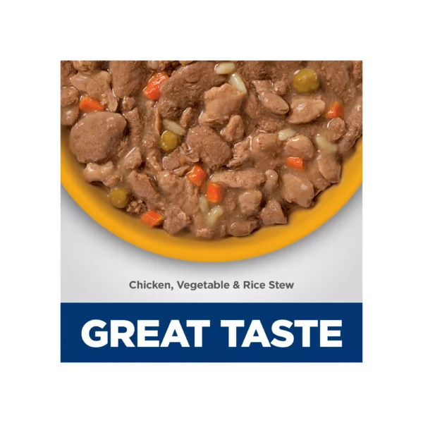 Hill's Science Diet Perfect Digestion Adult Wet Dog Food - Chicken, Vegetable & Rice Stew, 12.8 oz - Image 3