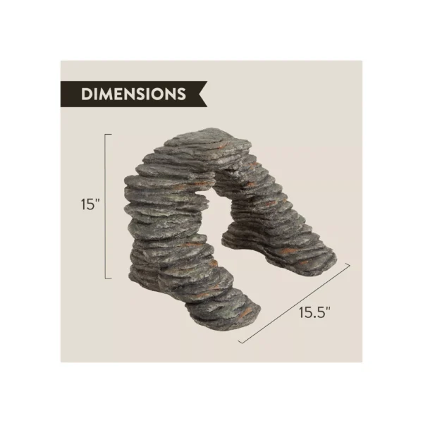Thrive Stone Basking Platform Terrarium Ornament - Image 2
